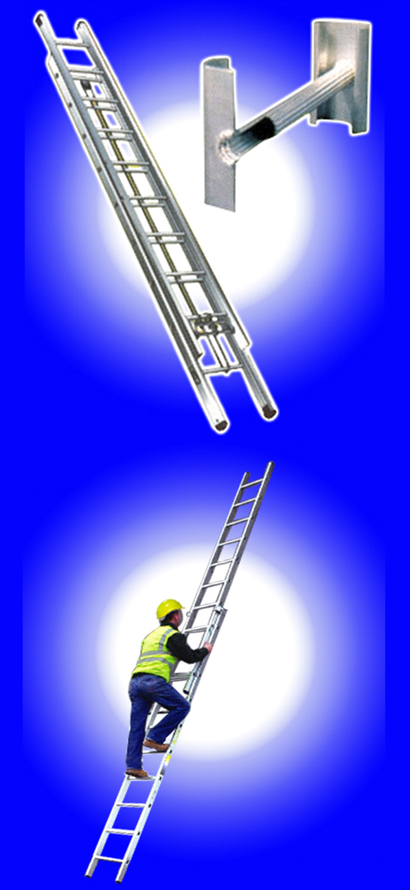 Single and extension ladder